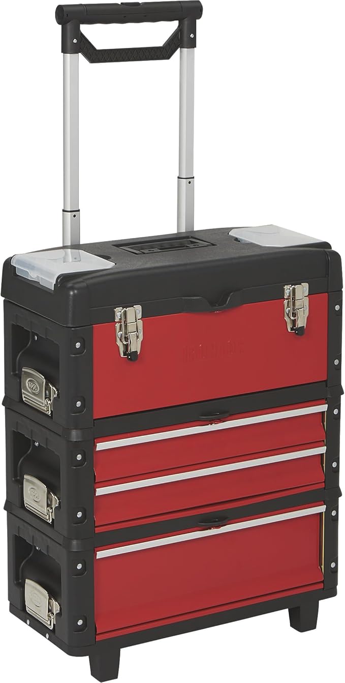 Ironton 20in. Toolbox Storage System - 20in.W x 12in.D x 25in.H