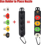 Tool Daily Deluxe Pressure Washer Gun, with Replacement Wand Extension, 5 Nozzle Tips, M22 Fitting, 40 Inch, 5000 PSI