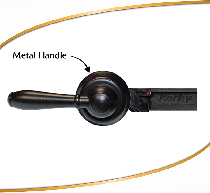 Korky 6081BP Strongarm Tank Lever Universal to Fit Front Angled Side Left and Right Mount Toilets, Oil-Rubbed Bronze, Faucet Style