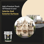 EVOLVE Signature Paint & Primer: Luxury Paint & Primer for Indoor & Outdoor Surfaces, Minimal Odor, Satin Sheen (Pinewood Yellow, 5 Gallon)