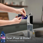 BISSELL Crosswave Cordless Plus, Wet Dy Vacuum w/FurFinder Headlights + Super Concentrate Multi Surface Formula for Sealed Hard Surfaces and Area Rugs