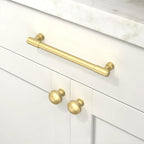 10 Pack Brushed Gold Cabinet Pulls 6.3 Inch(160mm) Kitchen Cabinet Handles Cabinet Hardware for Drawer Pulls