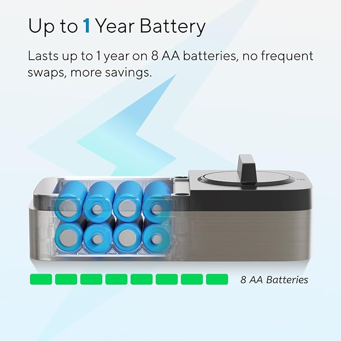 ULTRALOQ Bolt Fingerprint Smart Lock with Handle Set, Works with Apple Home, Keyless Entry Front Door Lock Set, Built-in WiFi Deadbolt with Door Sensor, App Remote Control, Auto Unlock, BHMA Certified