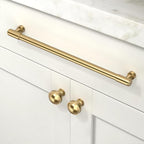 10 Pack Champagne Bronze Cabinet Pulls 10 Inch(254mm) Kitchen Cabinet Handles Cabinet Hardware for Drawer Pulls