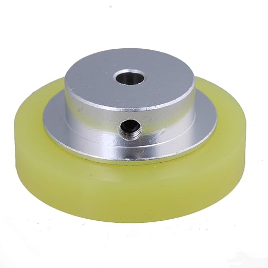 CNBTR 50x6mm Aluminum Silicone Industrial Encoder Wheel Meter Measuring Wheel for Rotary Encoder