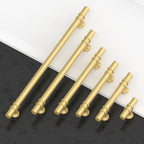 Asidrama 10 Pack 6.3 Inch(160mm) Brushed Gold Kitchen Cabinet Handles, Cabinet Pulls Kitchen Cabinet Hardware Cupboard Handles Drawer Pulls