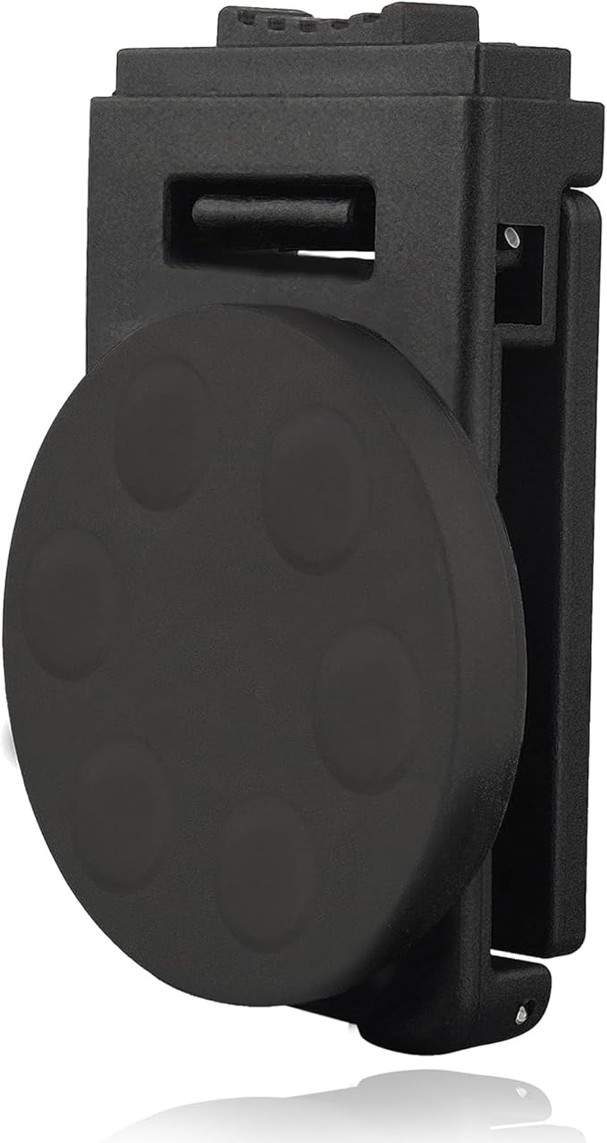 MUTUACTOR Magnetic Tool Belt Clip,Anti-Slip Magnet Tool Holder for Belt,Strong Magne Clip Tool Belt Accessories for Hammer Screwdrivers Adjustable Wrench Magnetic Tools and Hardware(1 Set)