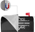 Custom Personalized Mailbox Covers Add Photo Picture Family Name House Address Text Magnetic Mail Cover for Home Garden Yard-1