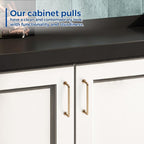 JOY DECOR Cabinet Pulls – 5 Inch Hole Center, Champagne Bronze, 30 Pack, Zinc Alloy Cabinet Handles for Drawers & Cupboard – Vintage Style Hardware for Kitchen, Bathroom, Dresser, Furniture Makeover