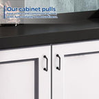 JOY DECOR Cabinet Pulls – 3 Inch Hole Center, Oil Rubbed Bronze, 30 Pack, Zinc Alloy Cabinet Handles for Drawers & Cupboard – Vintage Style Hardware for Kitchen, Bathroom, Dresser, Furniture Makeover