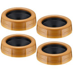 Marsui 4 Pack Toilet Wax Ring Thick Toilet Bowl Wax Ring Gasket for Toilet Bowl Toilet Wax Ring Seal for 3-inch/4-inch Waste Line-Gas, Odor and Watertight Seal (Extra Thick)