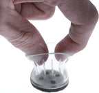 Slipstick GorillaFelt Chair Leg Floor Protectors for Hardwood Floors, Clear Sleeve Felt Pads for Furniture That Stay On, Fits Round & Square Legs, Includes 8 Premium Transparent Chair Socks, CB184