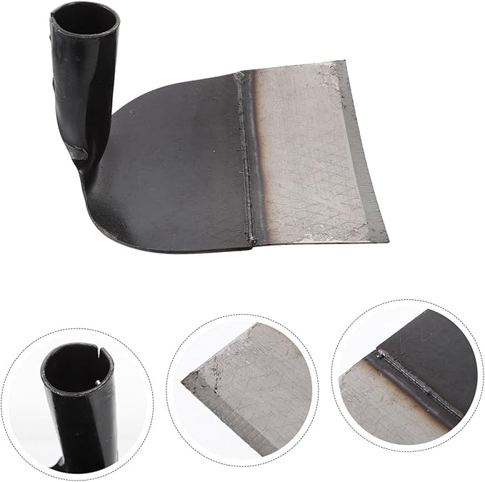 DOITOOL Garden Hoe Replacement Head Gardening Hoe Stainless Steel Gardening Hand Tool for Weeding Soil Loosening Farm Planting