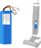 4.0Ah Battery Replacement，Compatible with Tineco iFloor 3, Floor ONE S3, Floor one S3 Breeze Cordless Wet Dry Vacuum Cleaner, Li-Ion 21.6V Battery。