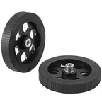 Rolling Meter Counter, 1 Pack 6 Digit Meters Rolling Mechanical Length Counter for Measuring Textile 0-9999.9 Yard, Printing, Artificial Leather, Meter Counter Wheel Green