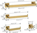 Toilet Paper Holder Collision Avoidance Towel Racks for Bathroom Thickened Material 304 Stainless Steel Towel Rack 10-Piece Towel Bar Brushed Gold Bathroom Hardware Set Will Not Rust