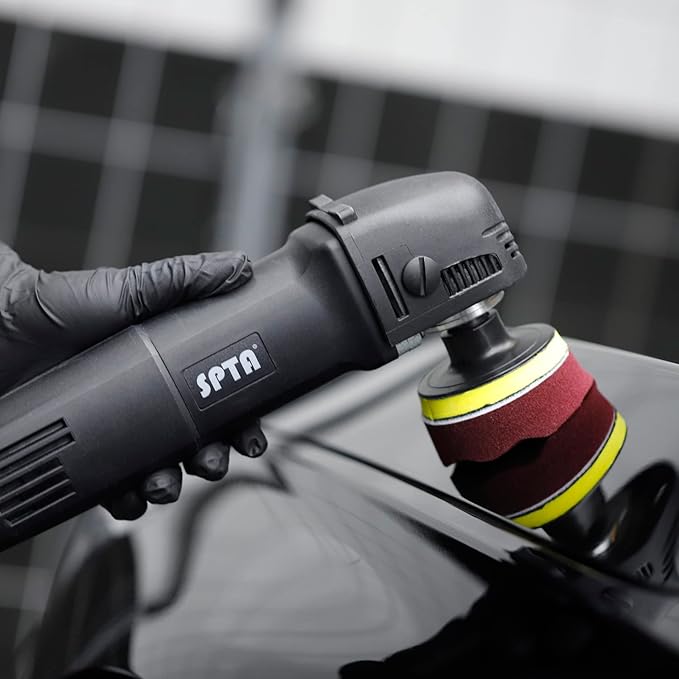 Polishing Pad, 50pcs 3 inch(80 mm) Sponge Buffing Pads, Foam Polishing Pad Kit for Car Sanding, Polishing and Waxing