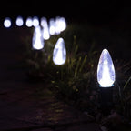 HLO Lighting Smooth C9 Christmas Lights | Multicolor LED Bulbs for Indoor & Outdoor Christmas Decor | Set of 500