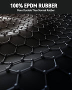 15'' Rubber Bungee Cords Heavy Duty Outdoor with 27" Max Stretch & Over 176 lbs Load, 100% EPDM Black Bungee Straps with Crimped S Hooks for Cargo, Tarps, Truck, Motorcycle, Weatherproof (50 Pack)