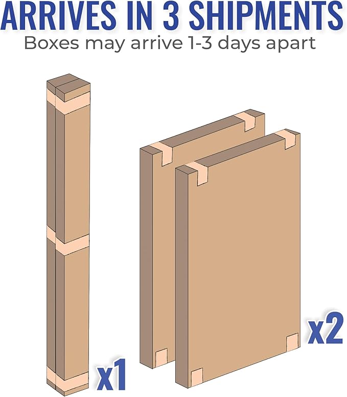 SafeRacks Heavy Duty Overhead Garage Storage Rack, 2-Pack 4x8 Hammertone, 12"-21", 600 lb Capacity, Adjustable Ceiling Mount
