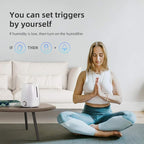 BroadLink Remote Sensor Accessory, Works with RM4 Mini and RM4 pro Smart Remote, Temperature and Humidity Monitor USB Cable