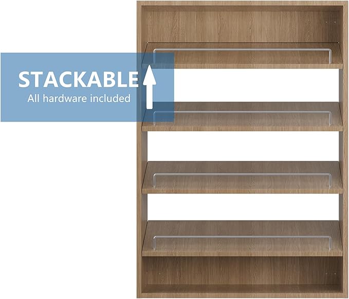 Shoe Shelf Short Tower Closet Unit, Modular Closet System, Wood Closet System Organizer with Storage for Walk In Closets, Clothing Rack for Hanging Clothes, Bedroom, Wood, 25.5"W