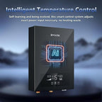 Electric Tankless Water Heater SIVUATEK 24kW, 240V - On-Demand Hot Water for Whole House - ETL Certified, Self Modulating - Compact Design for Easy Installation - for 4 Point of Use Hot Water