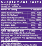 purple tree Post-Celebration Wellness Supplement | Liver Support, Body Replenisher, Rapid Hydration | Dihydromyricetin DHM, Milk Thistle, Electrolytes, Vitamin B, Willow Bark, Quercetin (180 Pills)