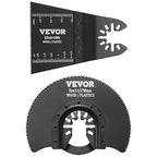 VEVOR 30-Piece Oscillating Saw Blades, Quick Release Multi Tool Blades Kits, 8 Types Oscillating Multitool Blade for Wood Plastic Metal, Compatible with Dewalt Ryobi Milwaukee Hitachi Chicago Fein