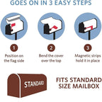 Giwawa Stained Glass Sunflower Mailbox Covers Magnetic for Fall Mailbox Cover Autumn Mail Box Covers Standard Size 18 x 21 Thanksgiving Decorations Outdoor Welcome Mailbox Wrap