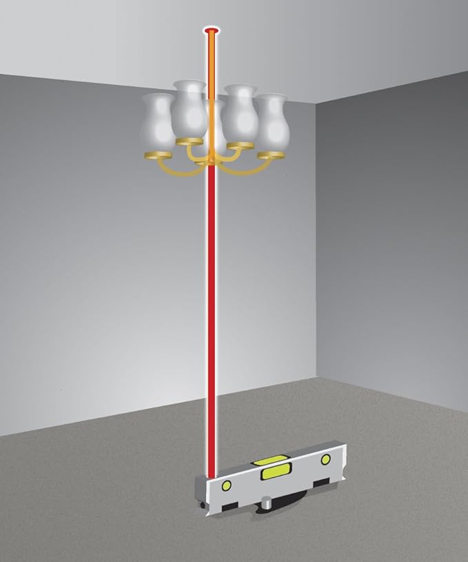 Johnson Level & Tool 40-6184 Magnetic Torpedo Laser Level, Silver & Black, 1 Laser Level
