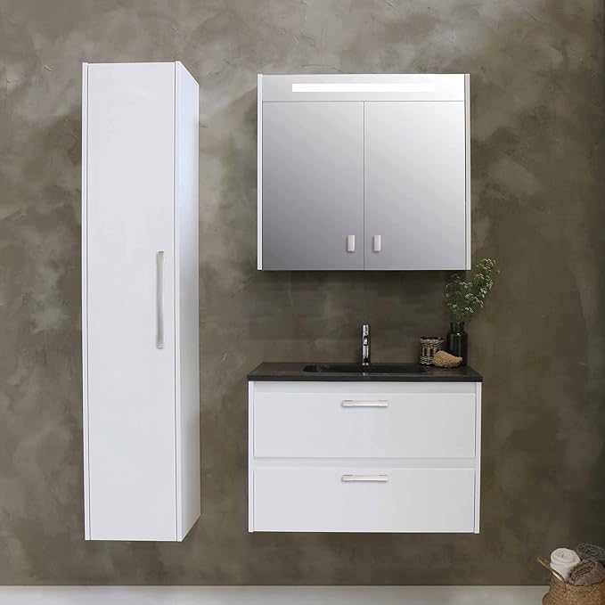 COTYKILEY 6 Pack 7.5 Inch(192mm) Brushed Satin Nickel Cabinet Handles Kitchen Cabinet Pulls Cabinet Door Handles Kitchen Cabinet Hardware Cupboard Drawer Pulls Dresser Handles