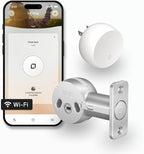 Level Bolt (Wi-Fi) Smart Deadbolt - Make Your Lock Smart & Keep Existing Hardware and Keys - Lock/Unlock from Anywhere - Level App for iOS & Android - Works with Apple Home, Alexa & Google Home