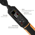 Digital Torque Wrench 1/4 Drive, 1.1-22.1 Ft-lbs/1.5-30Nm Range, Electric Torque Wrench with Dual Direction Ratchet, ±1% Accuracy with Vibration, Buzzer and LED Alert