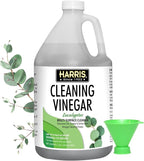 HARRIS Cleaning Vinegar All Purpose Household Surface Cleaner, 128oz (Eucalyptus) with Easy Pour Funnel Included