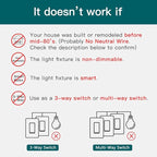 TREATLIFE Smart Dimmer Switch, Neutral Wire Needed, 2.4Ghz Wi-Fi Light Switch, Works with Alexa and Google Assistant, Schedule, Remote Control, FCC Listed, Single Pole (1 Pack)