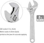WORKPRO Large Pliers & Wrench Set 6-Piece (10" Water Pump, 10" Slip Joint, 8" Long Nose, 8" Linesman, 6" Diagonal, 8" Adjustable Wrench) for DIY & Home Use, W001329A