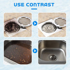 2025 New Sink Drain Cleaner, Sink and Drains Cleaner, Multi-functional Sink and Drains Cleaner Powder Cleaning, Drain Cleaner Foam Cleaner, Powerful Pipe Dredging Agent for Home Kitchen Toilet (1Pcs)