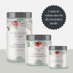 Country Chic All-in-One Chalk Paint for Furniture, Cabinets, Home Decor, Eco-Friendly, Matte Finish, Built-In Primer & Top Coat for Wood, Metal - No Wax Needed (Happy Hour (Mint Green), Sample (4 oz)) -