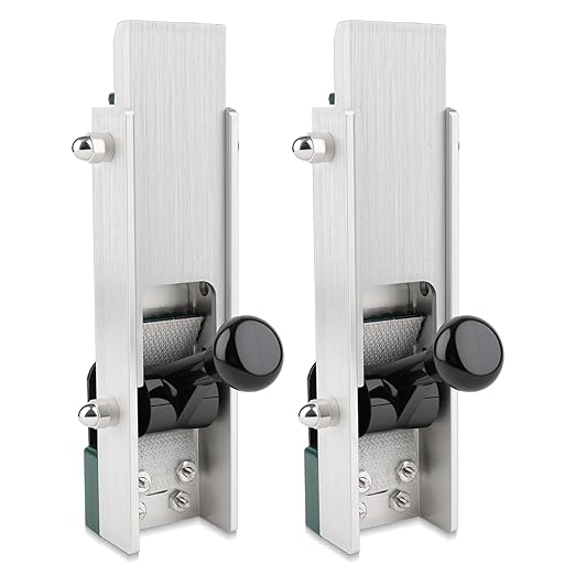 2 Piece Siding Installation Tools, Lap Tool Gauge with Adjustable Reveals, Siding Mounting Kit for 5/16” Fiber Cement Sidings, Heavy-Duty Support for Boards and Planks