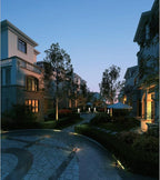 LIT-PaTH Dusk to Dawn Outdoor Post Lighting Fixture Pole Lantern, E26 Medium Base Max 60W, Aluminum Housing Plus Glass, Bulb Not Included (White, 2-Pack)