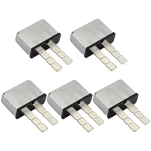 GLOSO E311 UCB Automotive Circuit Breaker, Type 1, Snap Off 3 Sections ATC Balde Terminal（15A,5 Pack）