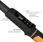 Digital Torque Wrench 3/8 Drive, 1.5-99.5 ft-lbs./6.8-135Nm Range, Electric Torque Wrench with Dual Direction Ratchet, ±1% Accuracy with Vibration, Buzzer and LED Alert