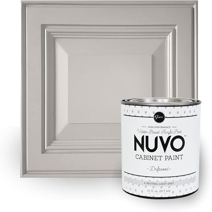 Giani Nuvo Cabinet Paint, Driftwood (Quart)