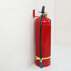 Fire Extinguisher Mount, Wall Hook, Fire Extinguisher Bracket up to 40 lbs Extinguishers, Suitable for Big and Small Fire (1 Bracket)