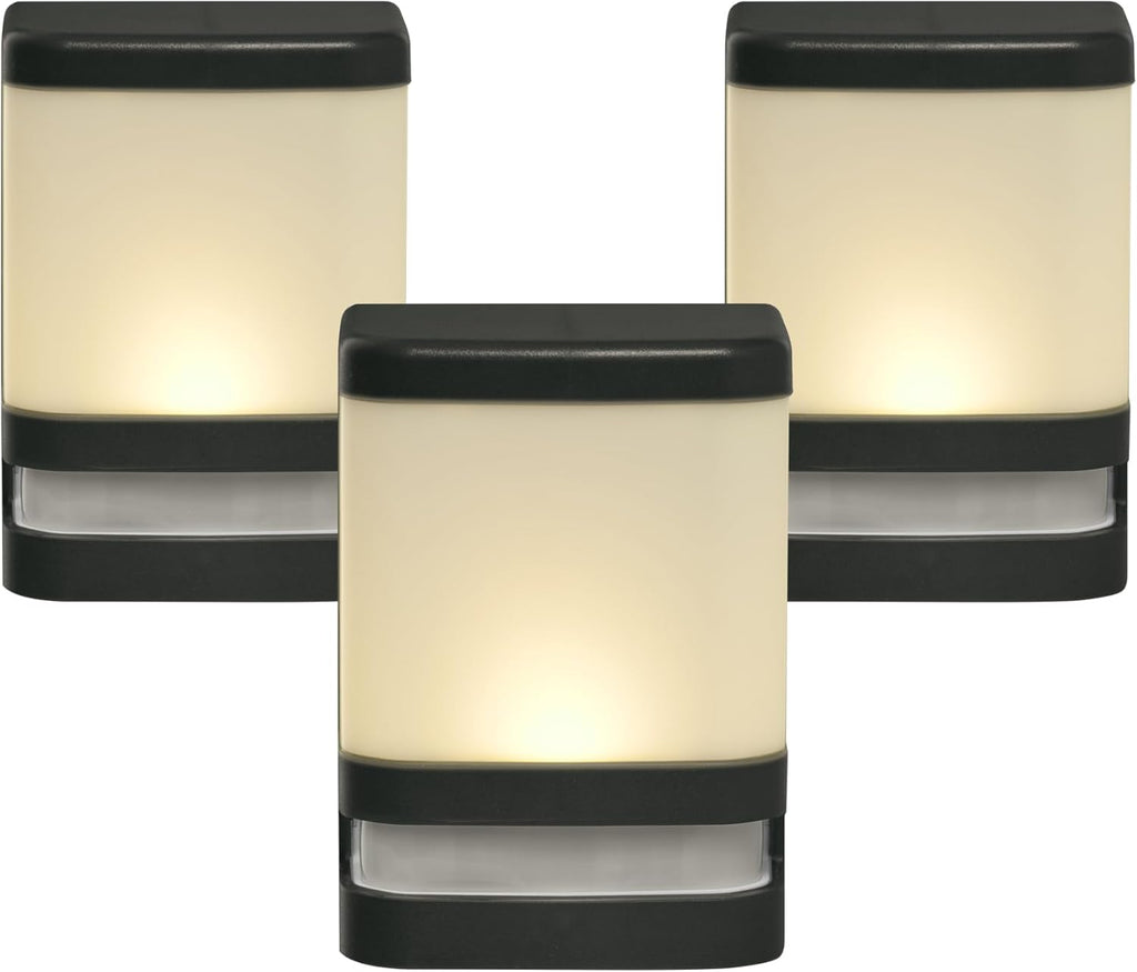 BL625-3 Motion Sensing Stair and Deck Light, LED, Battery Operated, Dusk to Dawn Sensor, 30 Seconds or 5 Minutes Brightness Setting, Indoor and Outdoor