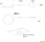 Builder Essential 7in 1,150 Lumens Round LED Recessed Light and Housing for Remodel or New Construction with 5-CCT 2700-3000-3500-4000-5000K in White (Pack of 12) IC-Rated
