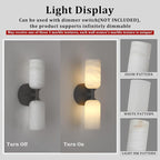 Alabaster Wall Sconce 14in Antique Brass Sconces Wall Lighting, Imported Alabaster Modern Marble Bathroom Vanity Sconces, Black Sconce Wall Decor, For Bedroom Living Room Staircases Hallway Foyer