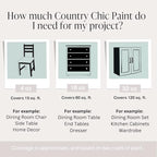 Country Chic All-in-One Chalk Paint for Furniture, Cabinets, Home Decor, Eco-Friendly, Matte Finish, Built-In Primer & Top Coat for Wood, Metal - Darling (Light Purple) - 4 oz (118 ml)