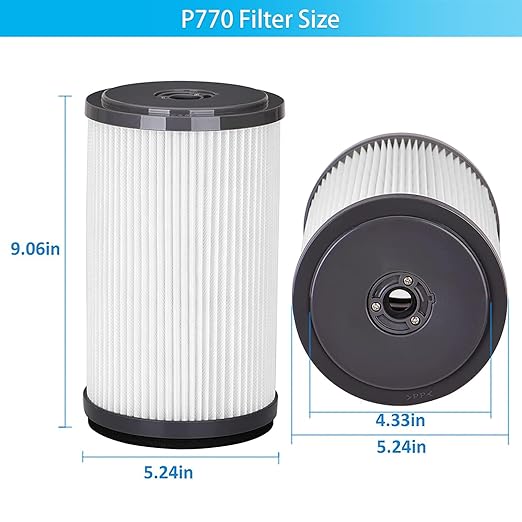 Vacuum Filter Fit Ryobi P770 18V ONE+ Cordless Wet/Dry Vac Filter # 31305200